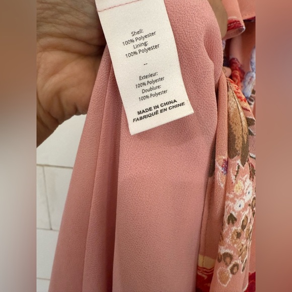 Cinq a Sept Jamie Georgette Floral Tiered Dress - Picture 5 of 13